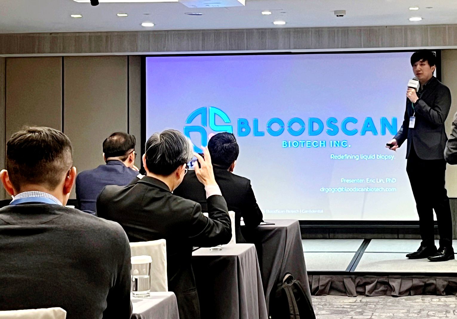 BloodScan 獲選於 2026 年摩根大通台北醫療保健大會「閃電舞台」進行簡報